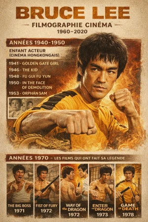 Filmographie de Bruce Lee