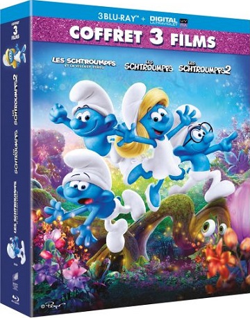 Les Schtroumpfs, les 3 films de la saga