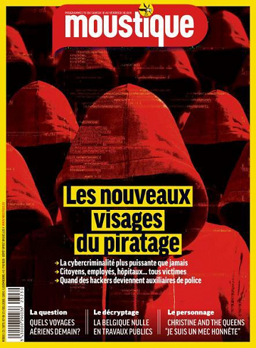 Moustique Magazine - Les nouveaux visages du piratage 2023