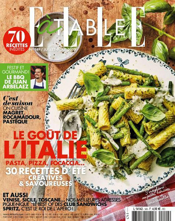 Elle à Table - Juillet-Août 2023