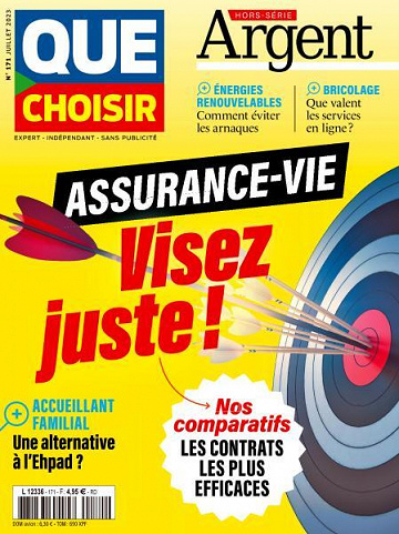 Que Choisir Hors-Série Argent N.171 - Assurance Vie, visez juste !
