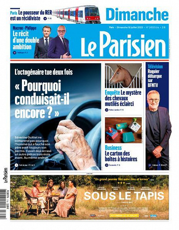 Le Parisien - 16 Juillet 2023