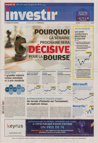 Investir - 22 Juillet 2023