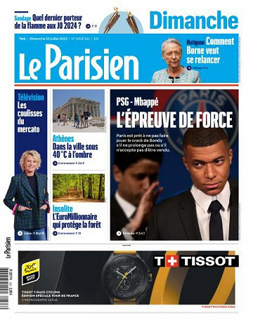 Le Parisien - 23 Juillet 2023