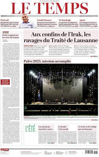 Le Temps - 24 Juillet 2023
