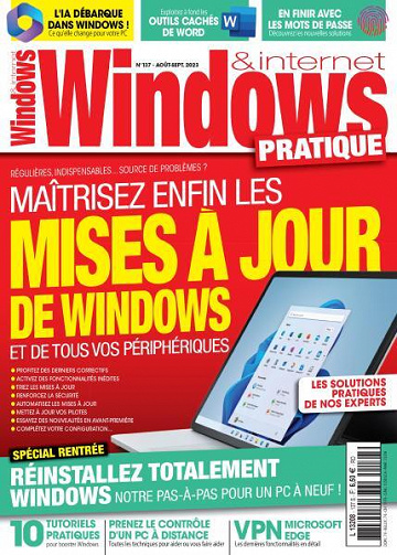 Windows & Internet Pratique - Août-Septembre 2023