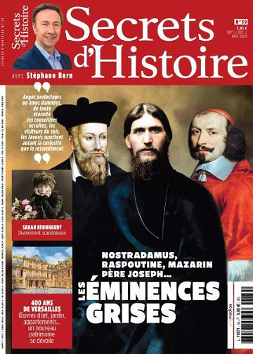 Secrets d’Histoire - Septembre-Novembre 2023