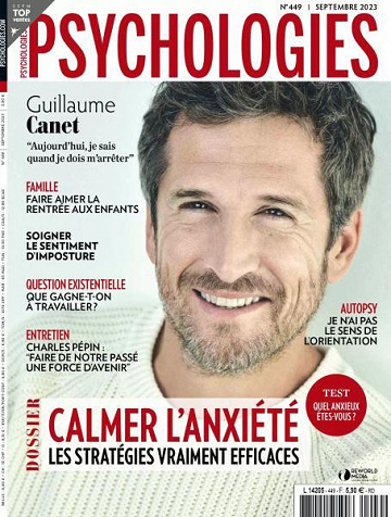 Psychologies France - Septembre 2023