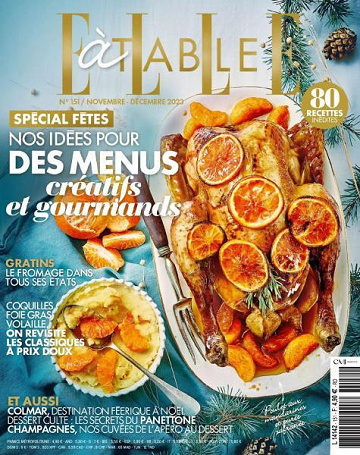 Elle à Table - Novembre-Décembre 2023