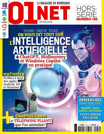 01net Hors-Série - On vous dit tout sur l'intelligence artificielle - Hiver 2024