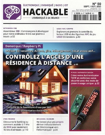 Hackable Magazine - Septembre-Octobre 2023