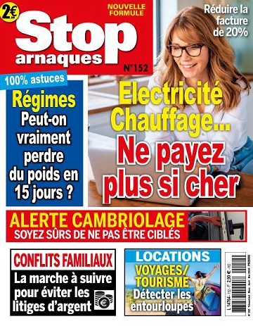 Stop Arnaques - Mars-Mai 2024