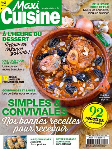 Maxi Cuisine - Mars-Avril 2024