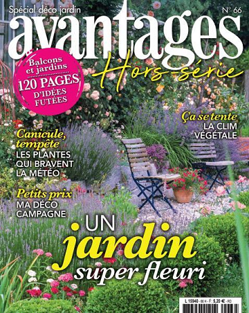 Avantages Hors-Série No.66 - Spécial Déco Jardin 2024