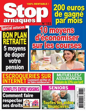 Stop Arnaques - Juin-Août 2024