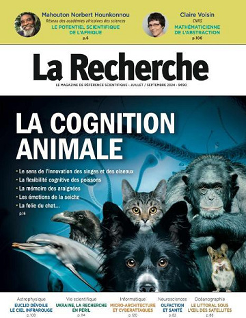 La Recherche - Juillet-Septembre 2024