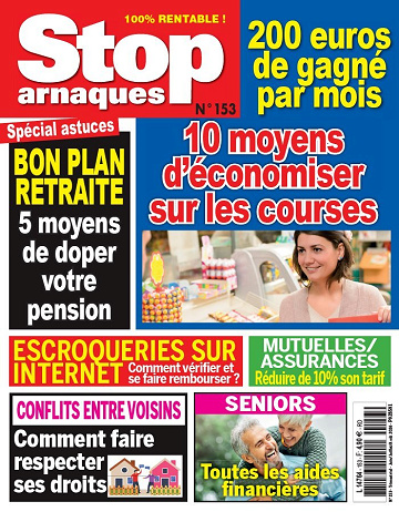 Stop Arnaques -Septembre-Novembre 2024