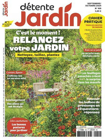 Détente Jardin - Septembre-Octobre 2024