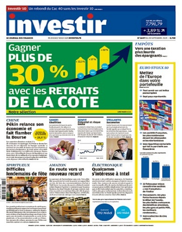 Investir - 28 Septembre 2024