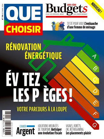 Que Choisir Budgets - Octobre 2024