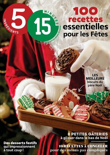 5 ingrédients, 15 minutes - Décembre 2024