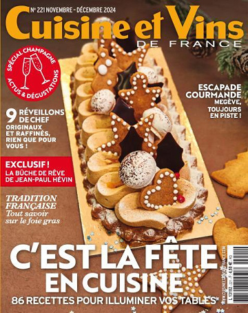 Cuisine et Vins de France - Novembre-Décembre 2024