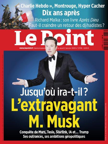 Le Point - 2 Janvier 2025