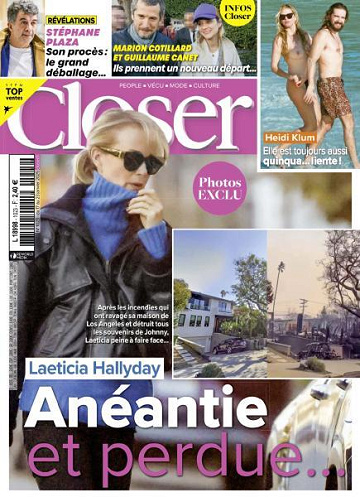 Closer France - 17 Janvier 2025