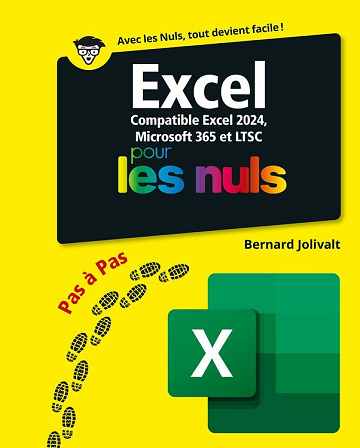 Excel 2024 Pas à Pas pour les Nuls - Jolivalt Bernard (2025)