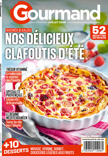 Gourmand - Juillet 2025