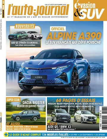 L'Auto-Journal 4x4 - Juillet-Septembre 2025