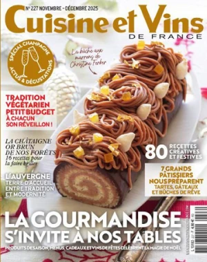 Cuisine et Vins de France - Novembre-Décembre 2025