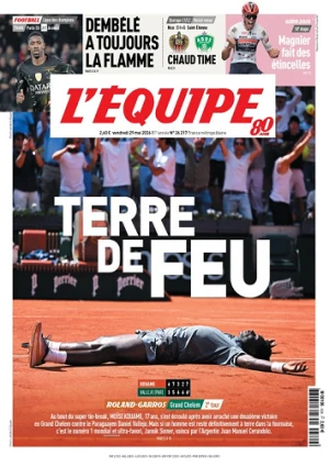 L’Équipe Du Vendredi 29 Mai 2026