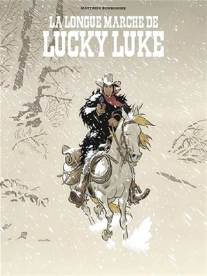 Un Hommage à Lucky Luke par… - La longue marche de Lucky Luke - Matthieu Bonhomme