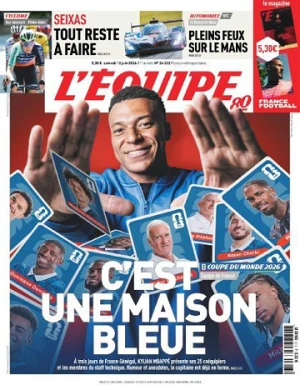 L’equipe du Samedi 13 Juin 2026