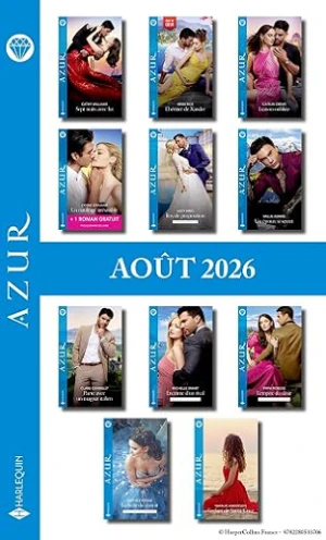 Pack Harlequin Azur - Août 2026. : N°5027 à 5037 Collectif (12 romans)