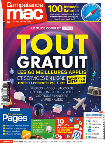 Compétence Mac N.79 - Tout Gratuit, les 60 meilleures Applis et service en ligne