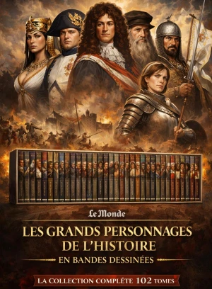 Le Monde Les Grands Personnages De L Histoire En Bd - intégrale 102 Tomes