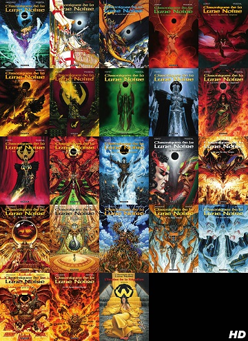 MEGA PACK - LE MONDE DES CHRONIQUES DE LA LUNE NOIRE : Chroniques de la Lune Noire (22 Tomes), Les Arcanes de la Lune Noire (5 Tomes), Methraton (3 Tomes)