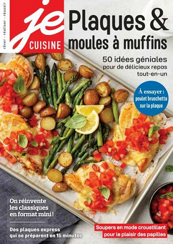 Je Cuisine - Vol.18 N.8 - 50 idées géniales pour de délicieux repas tout-en-un 2023