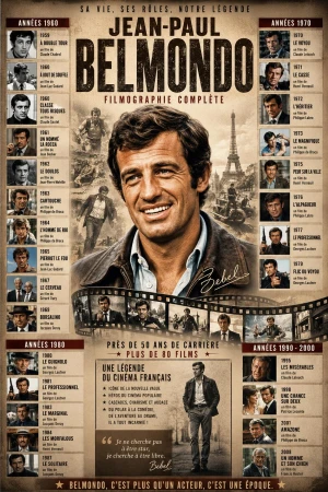 Filmographie de Belmondo - La collection ultime