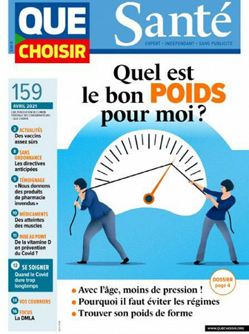 Que Choisir Santé N.159 - Quel est le bon poids pour moi ?