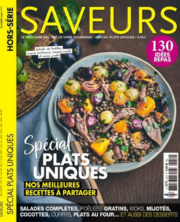 Saveurs Hors-Série - Plats uniques 2023