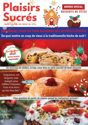 Plaisirs Sucrés No. 39 - Embarquez pour un tour du monde des desserts festifs 2023
