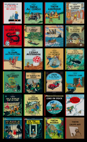 Tintin - Integrale 24 tomes