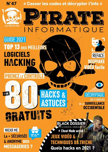 Pirate Informatique N.47 - Top 13 des meilleurs logiciels Hacking