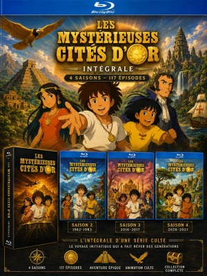 Les mystérieuses Cités d'or - Intégrale 4 saisons