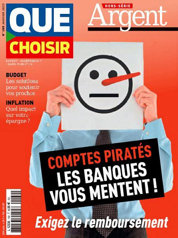 Que Choisir Argent No. 169 - comptes piratés, les banques vous mentent!